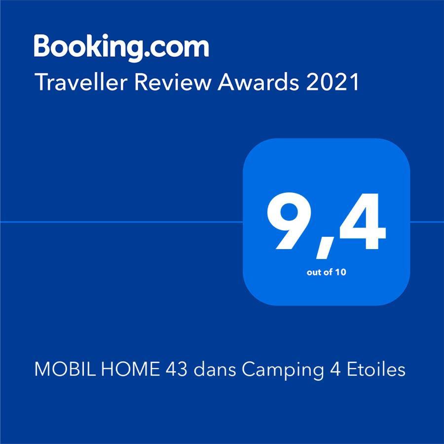 Mobil Home 43 Dans Camping 4 Etoiles Gastes Exteriér fotografie