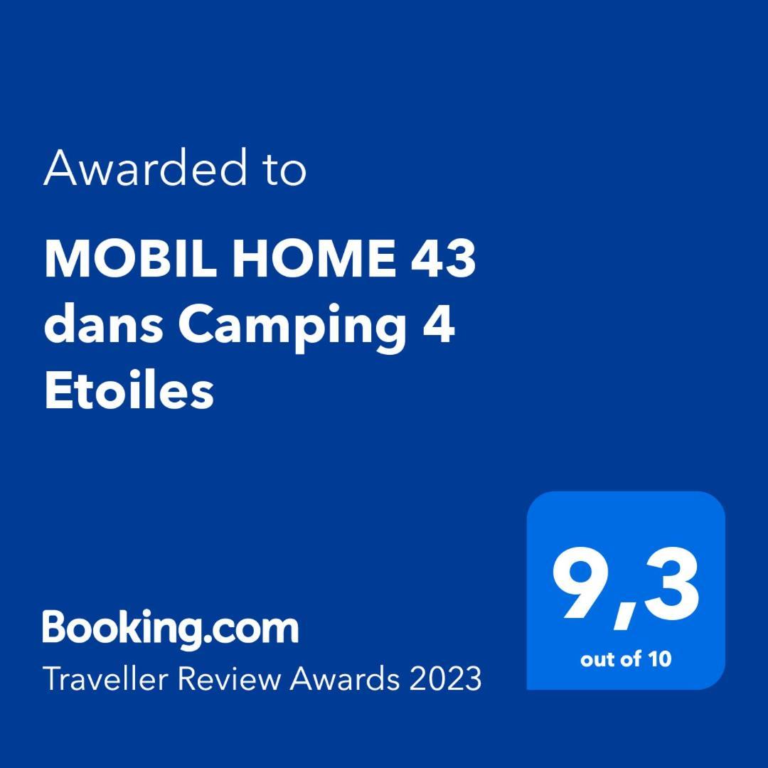 Mobil Home 43 Dans Camping 4 Etoiles Gastes Exteriér fotografie
